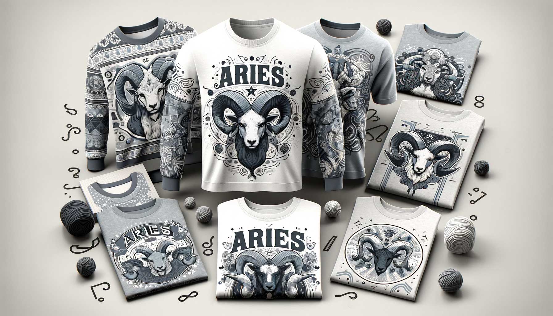 Aries Zodiac Tshirt Collection