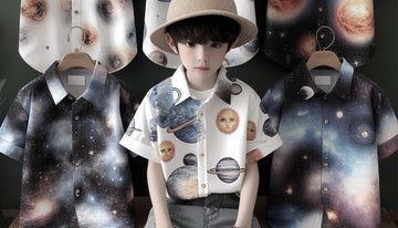 celestial button down shirts for kids