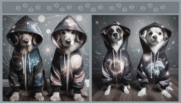 celestial dog hoodies