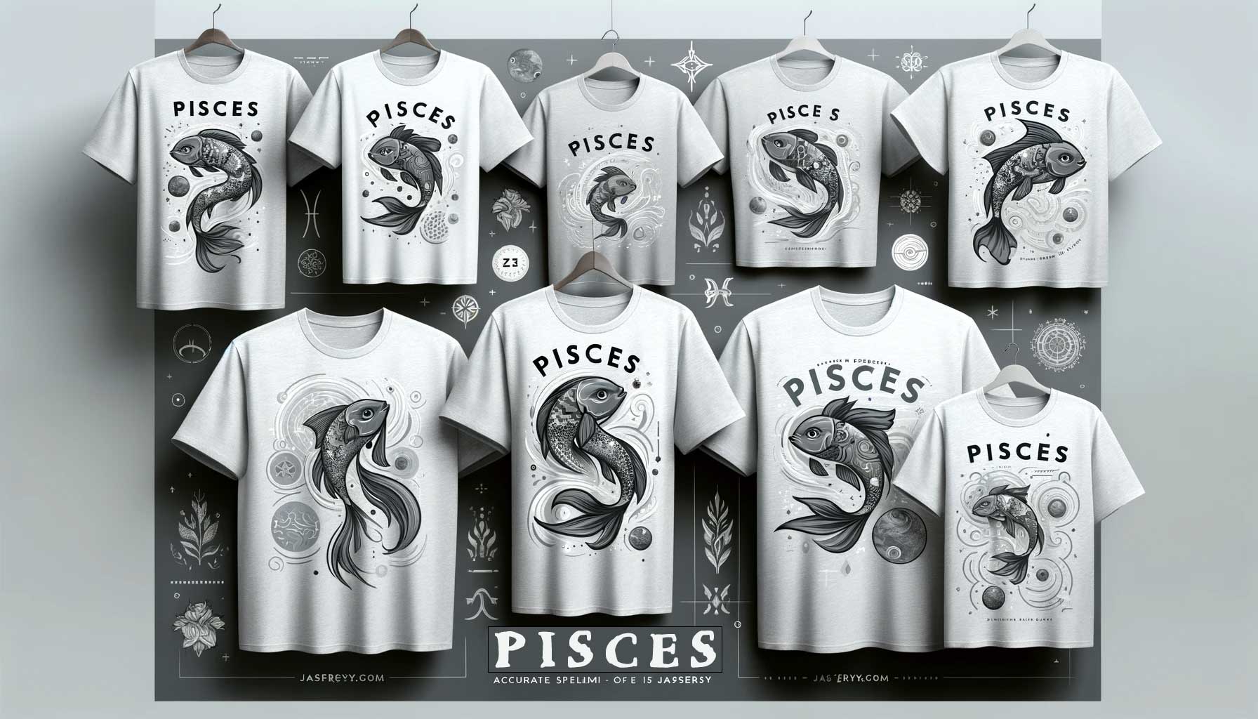 Pisces Zodiac Tshirt Collection