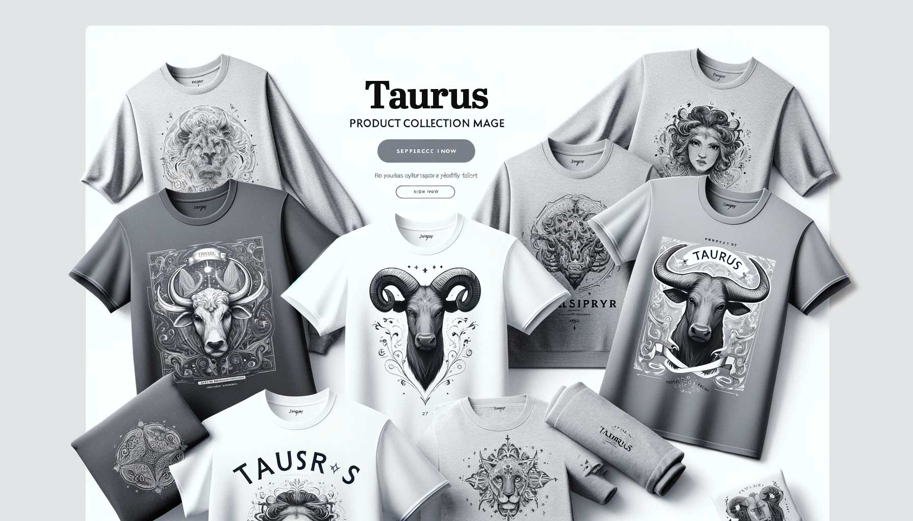 Taurus Zodiac Tshirt Collection