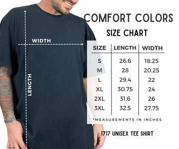 CC Size Guide For Men