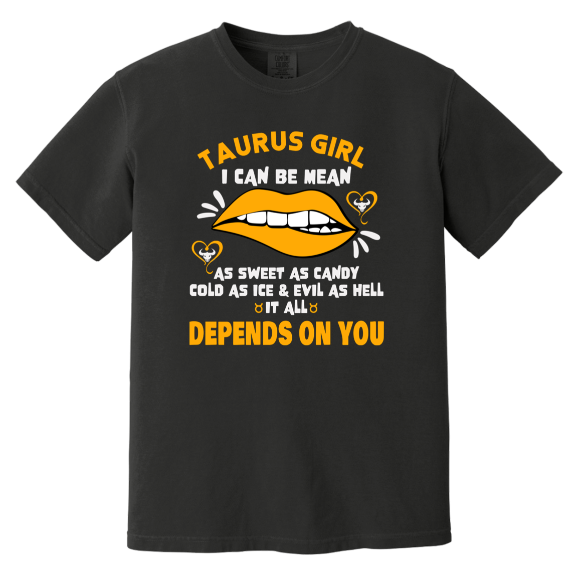 black taurus shirt