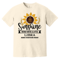 ivory Libra Astrology Splendor Tee