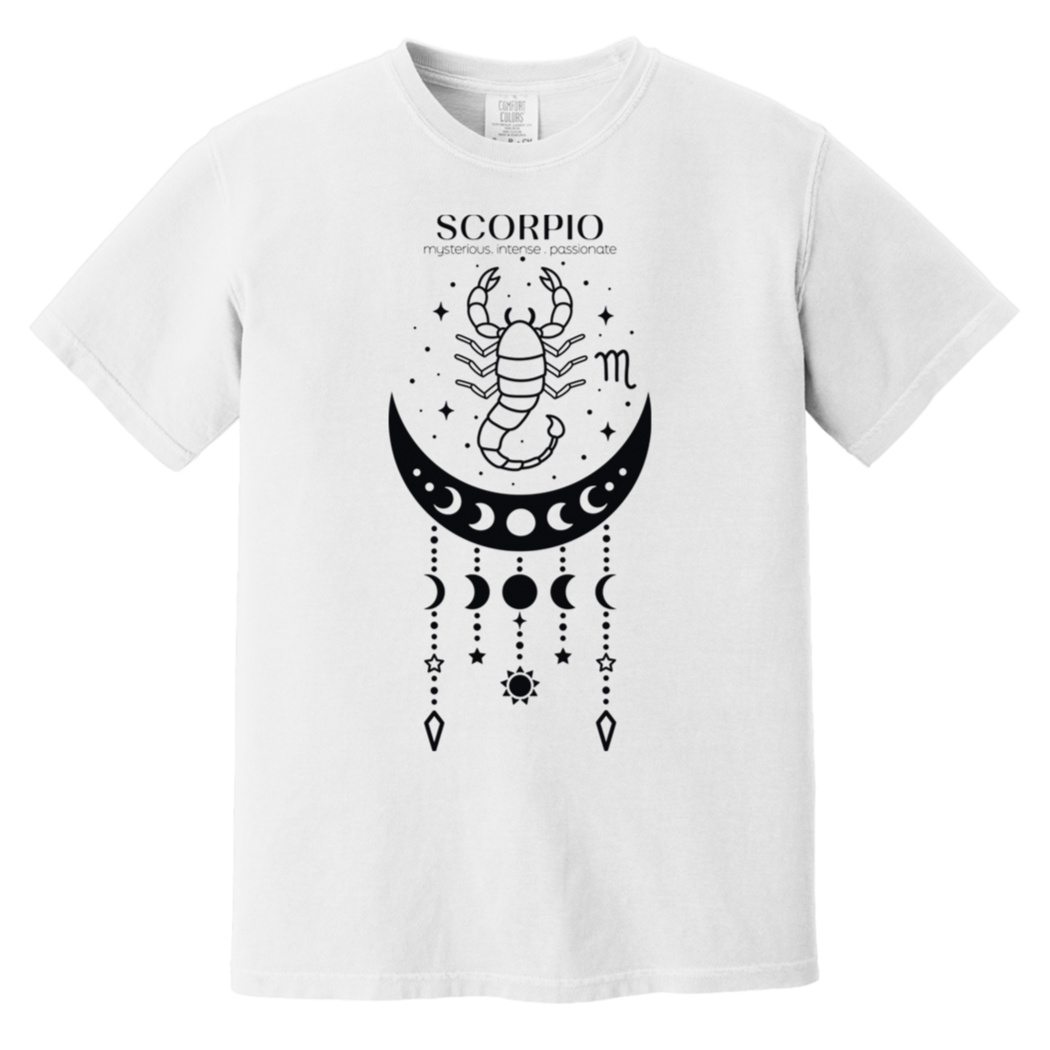 white Scorpio Zodiac Shirts Unveil Your Mysterious Edge