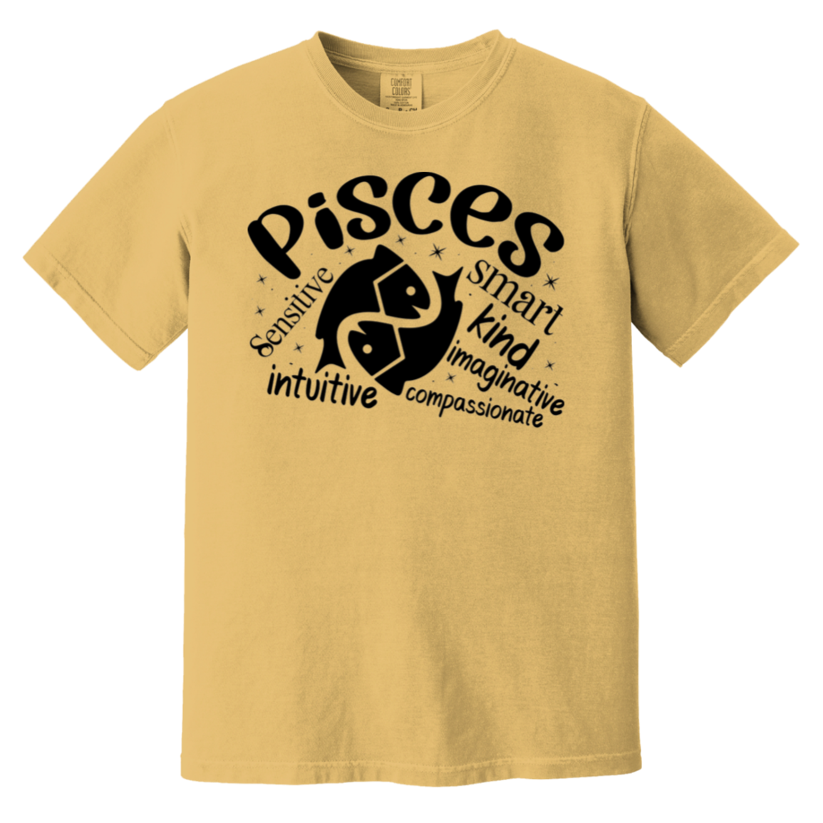 mustard Pisces Tee