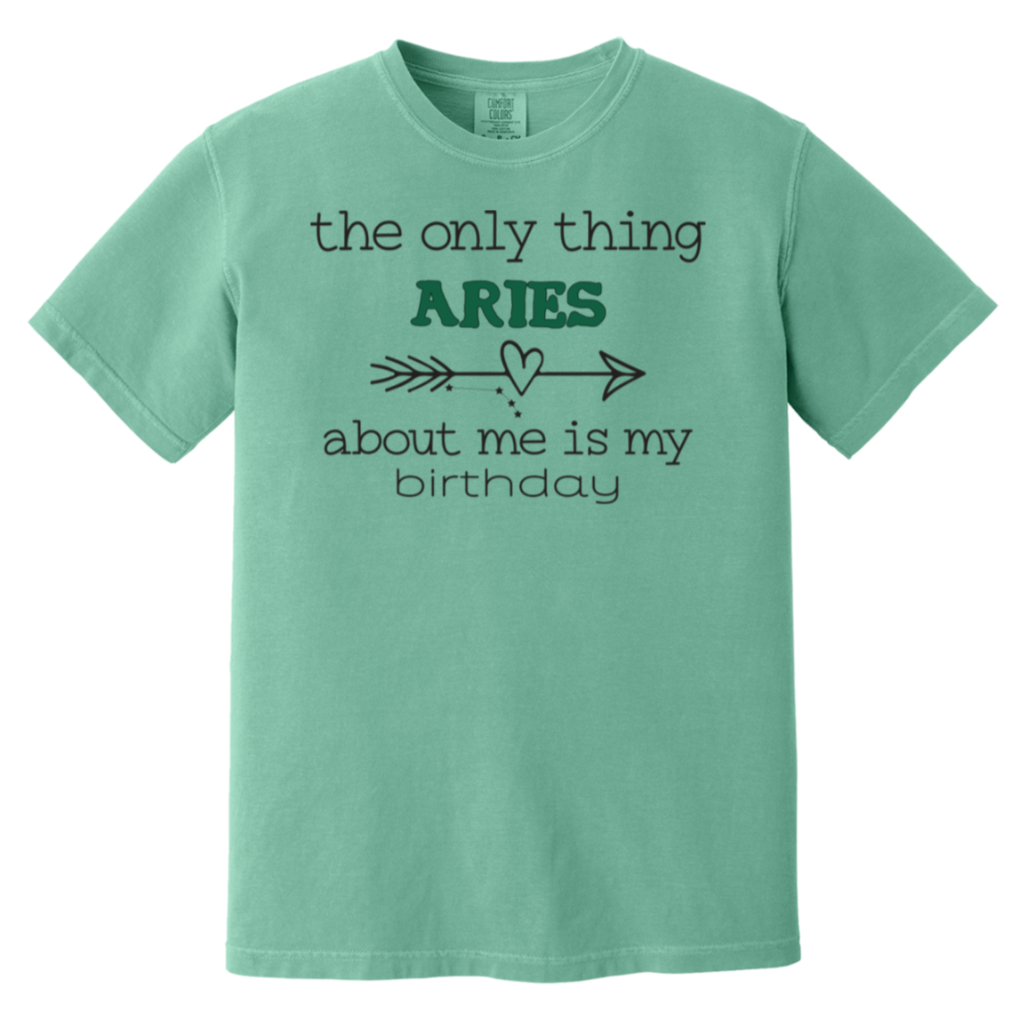 seafoam Aries T Shirt To Embrace Your Contrary Side