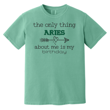 seafoam Aries T Shirt To Embrace Your Contrary Side