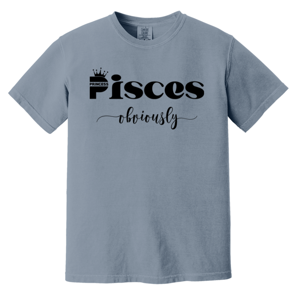 Pisces Shirt blue jean