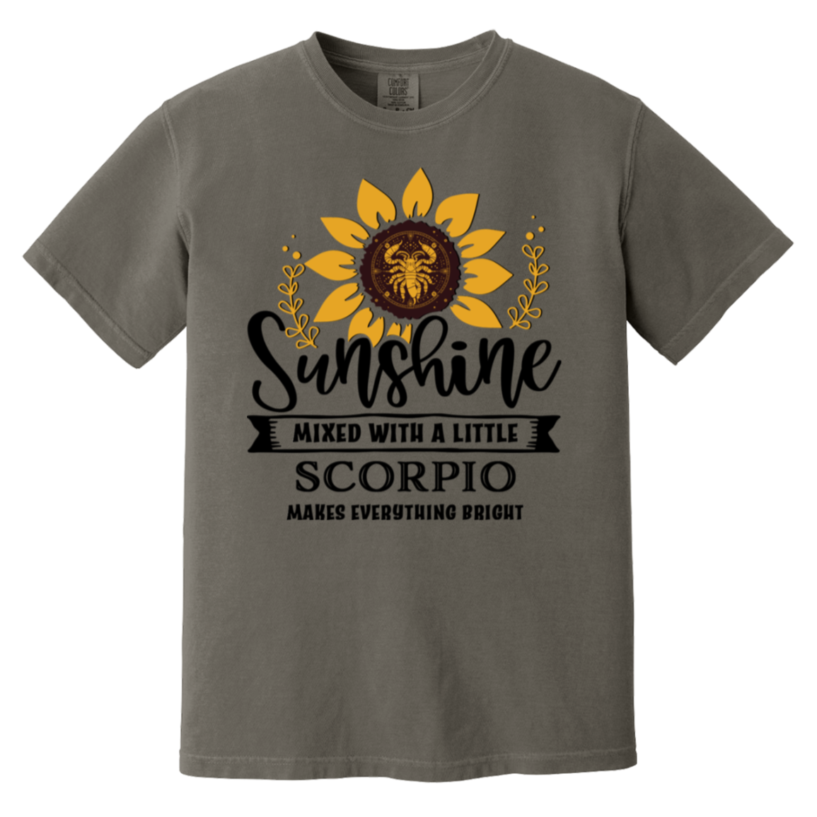 pepper Scorpio Zodiac T Shirt Sunflower Spark Tee