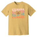 mustard retro Cancer Astrology Shirt