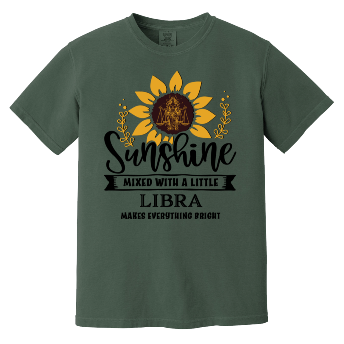 blue spruce Libra Astrology Splendor Tee