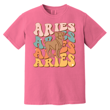 Crunchberry Retro Aries Zodiac Shirt