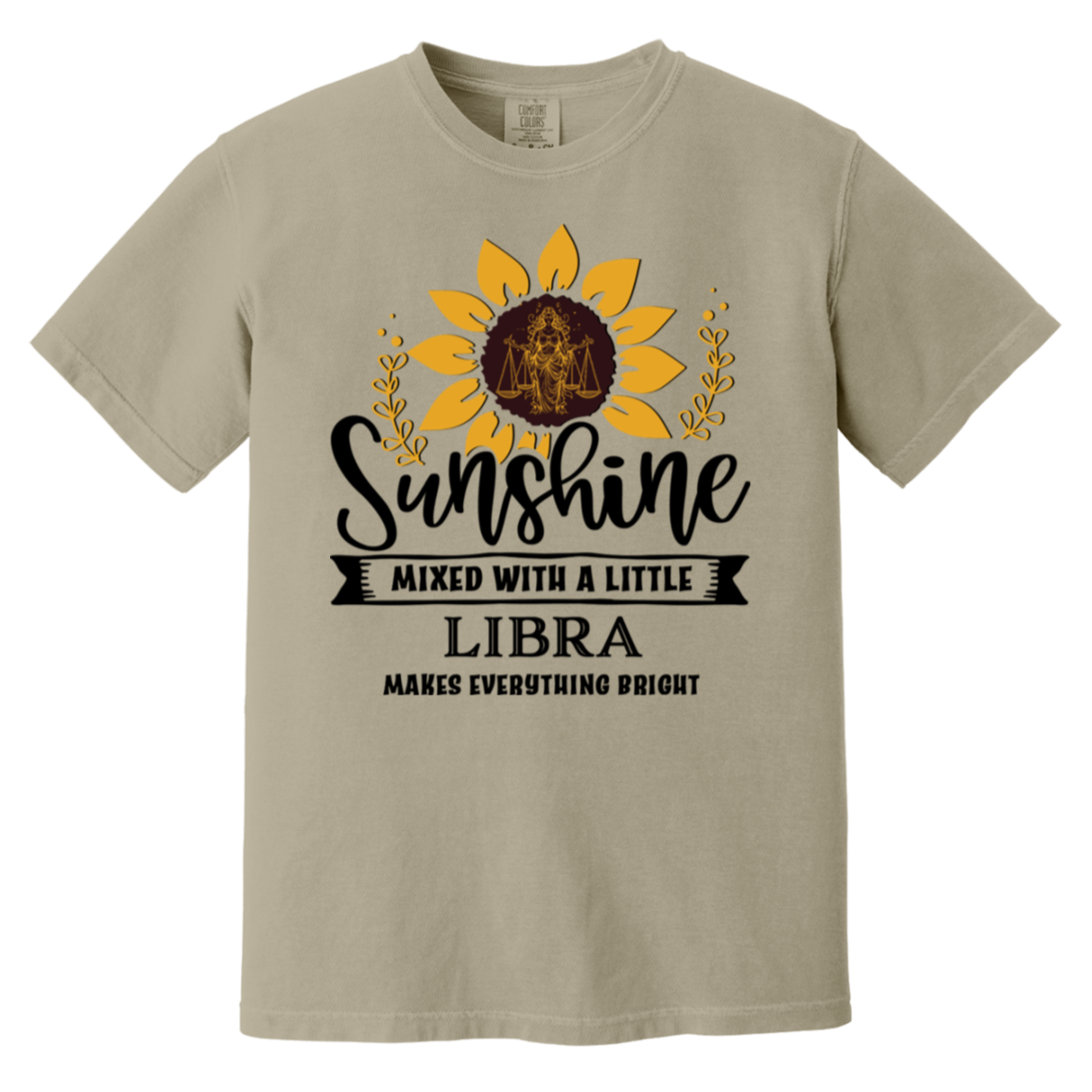 sandstone Libra Astrology Splendor Tee