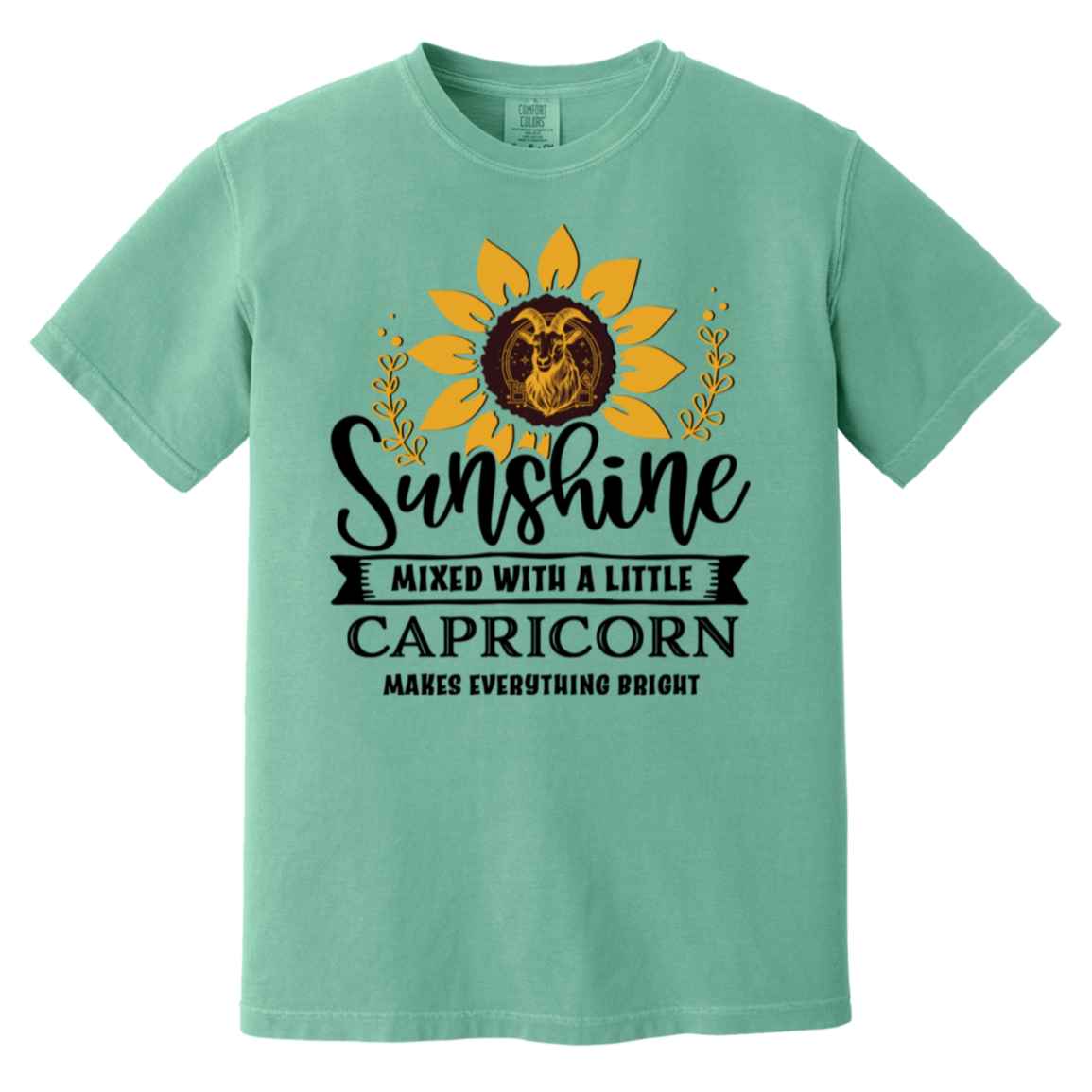 seafoam Capricorn Tee Sunflower Sunshine 