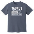 denim Taurus Traits Unisex Tee