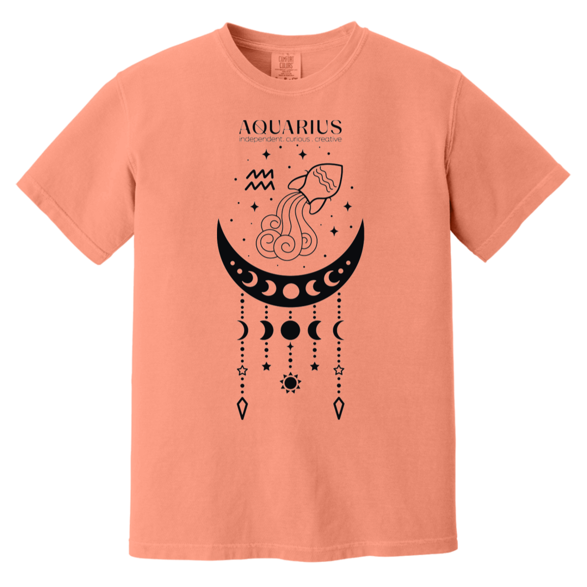 terracotta Aquarius Zodiac Sign shirt