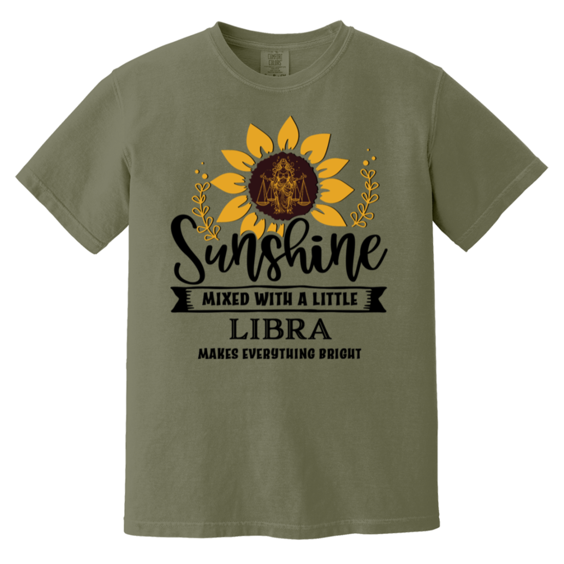 moss Libra Astrology Splendor Tee