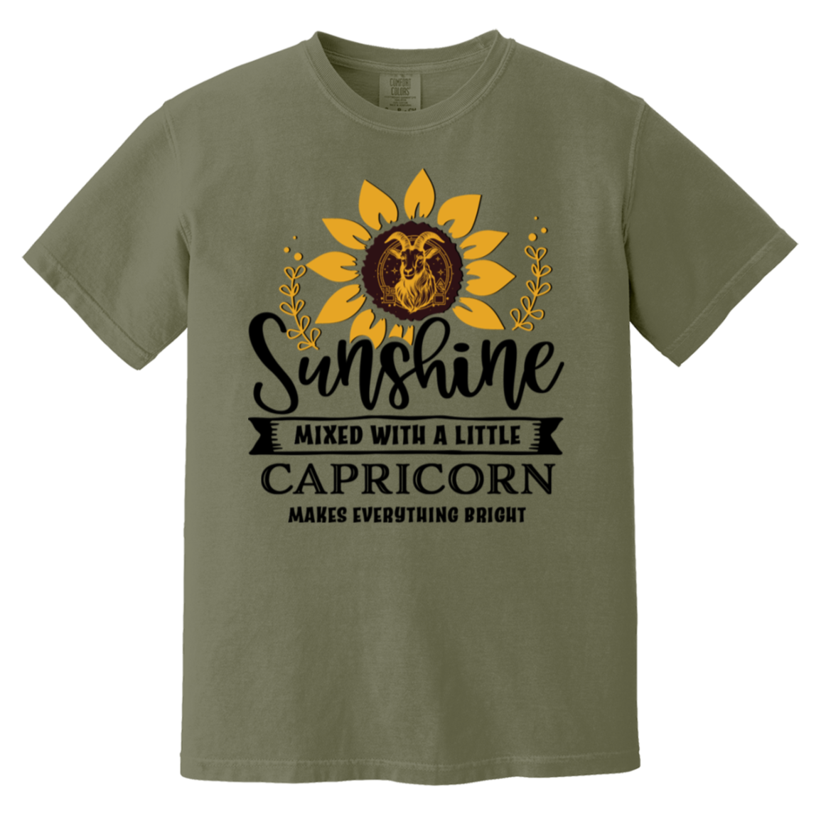 moss Capricorn Tee Sunflower Sunshine 