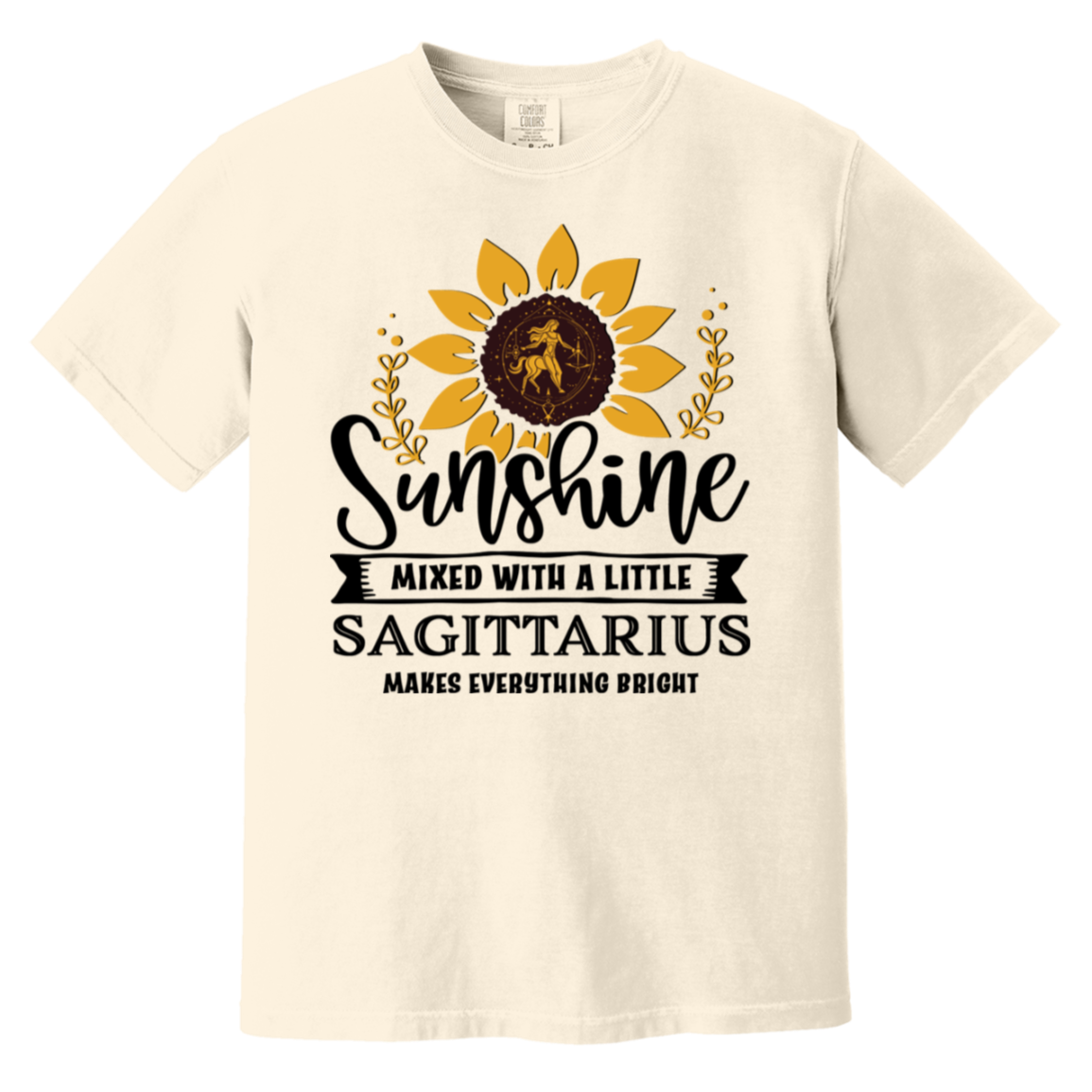 ivory Sagittarius Astrology Shirt