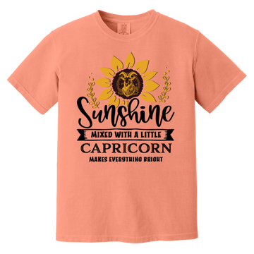 terracotta Capricorn Tee Sunflower Sunshine 