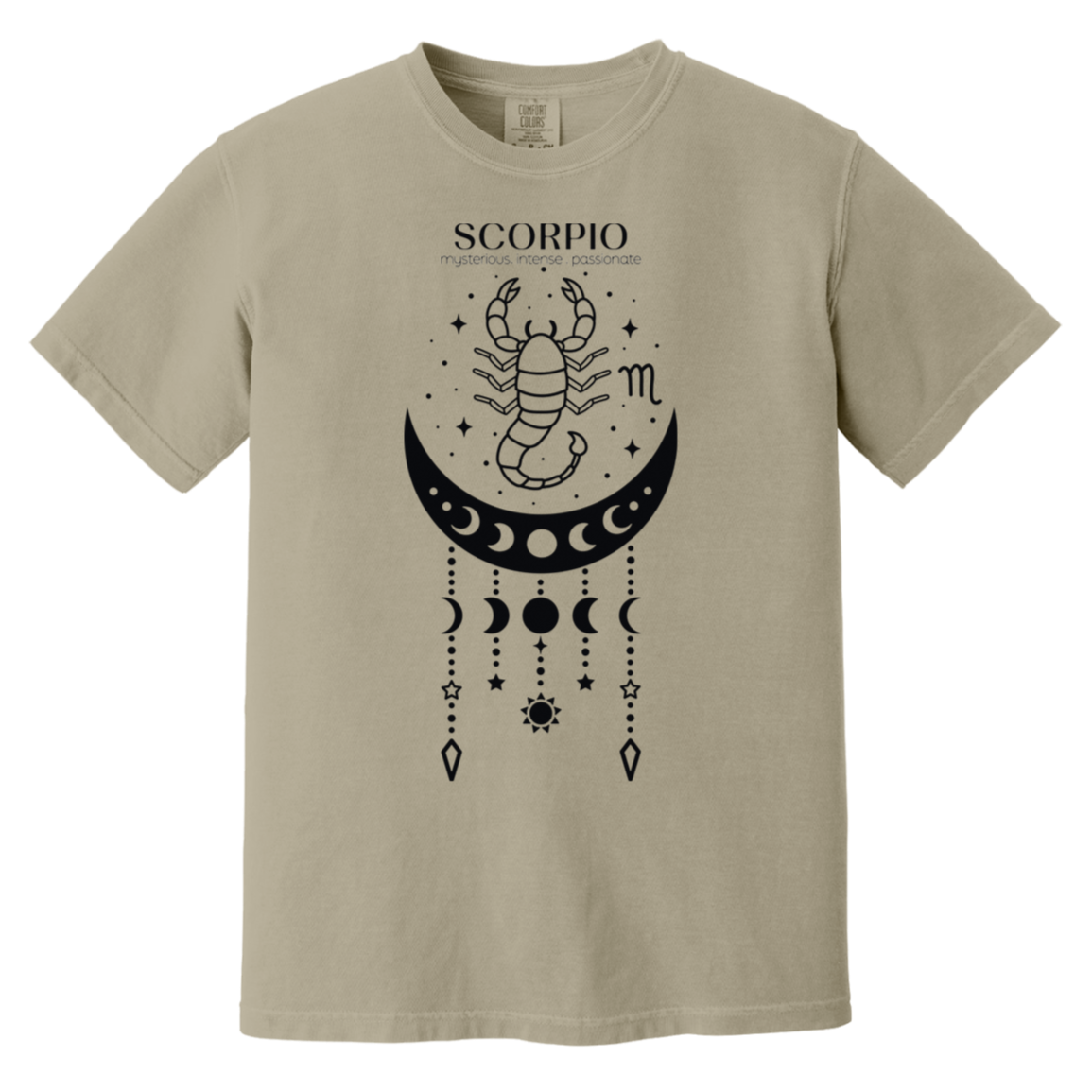 sandstone Scorpio Zodiac Shirts Unveil Your Mysterious Edge