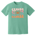 seafoam retro Cancer Astrology Shirt