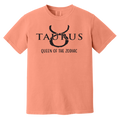 comfort color terracotta Taurus Zodiac Sign Queen Of The Zodiac Tee