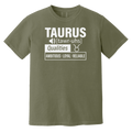 moss Taurus Traits Unisex Tee