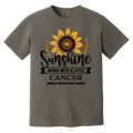 pepper Cancer Zodiac Shirt: Sunflower Serenity Tee