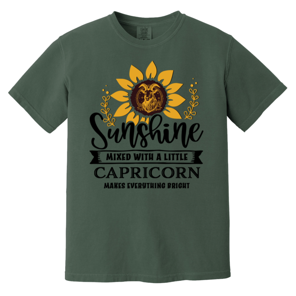 blue spruce Capricorn Tee Sunflower Sunshine 