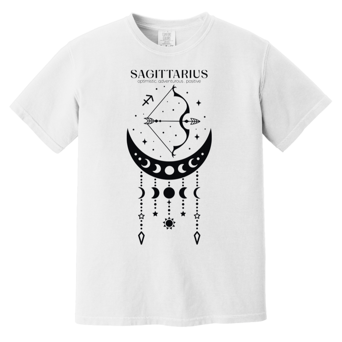 White Sagittarius Shirt 