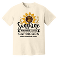 ivory Capricorn Tee Sunflower Sunshine 