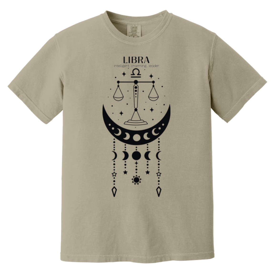 sandstone Libra Shirt Balance & Brilliance Tee