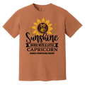 yam Capricorn Tee Sunflower Sunshine 