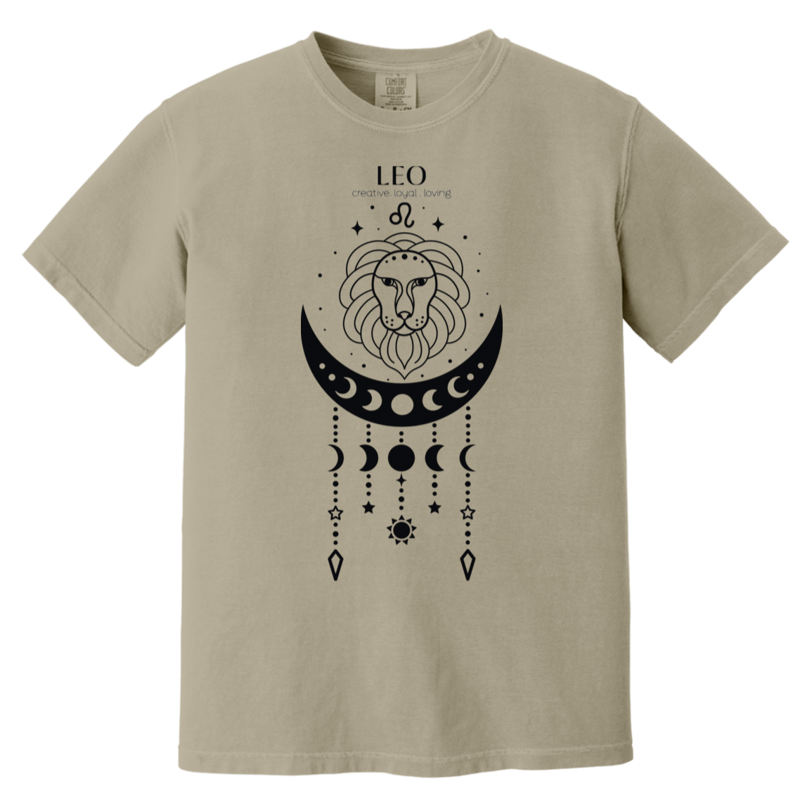 sandstone Leo T Shirt Pride & Heart Tee 