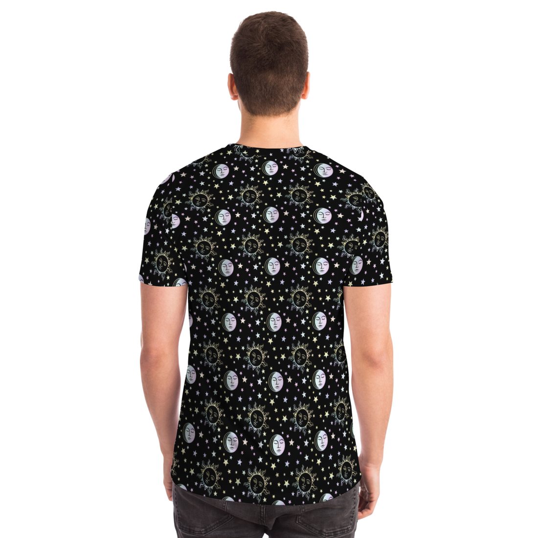 Celestial Sun And Moon Unisex T-shirt