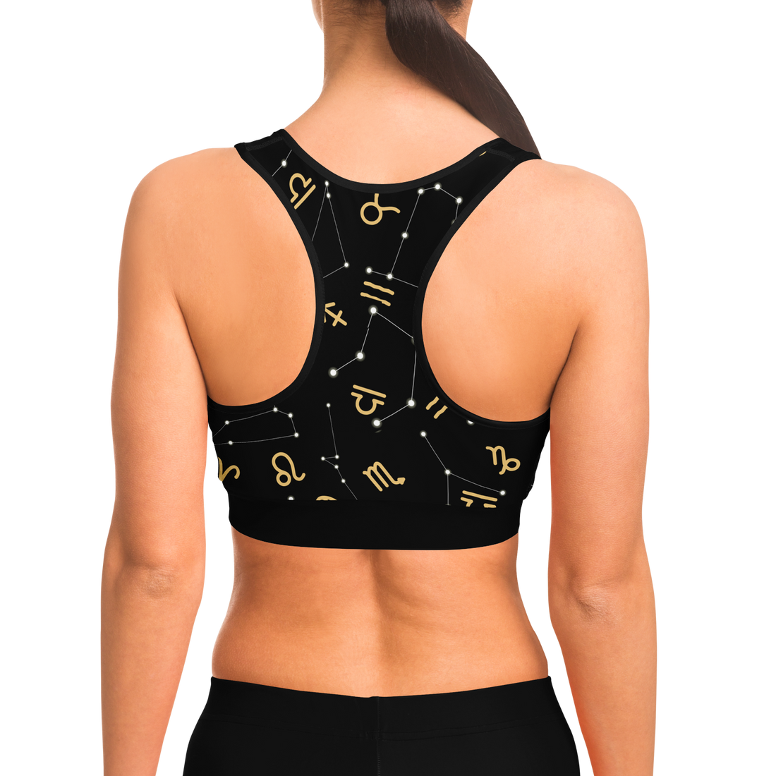 Zodiac Constellation Sports Bra