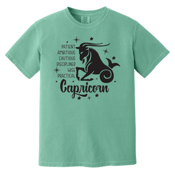 seafoam capricorn tshirt