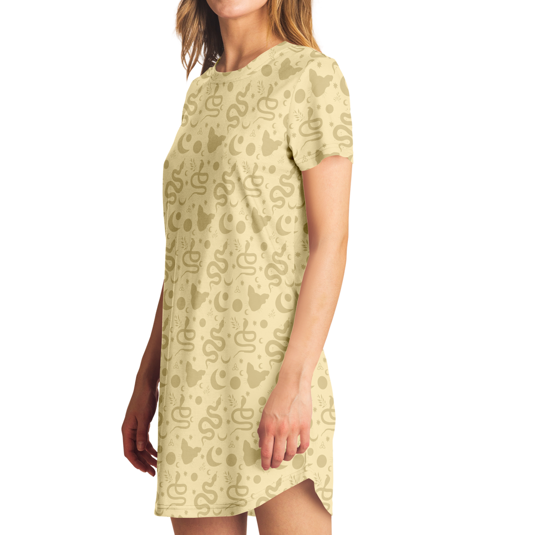 Celestial Vibes T-Shirt Dress